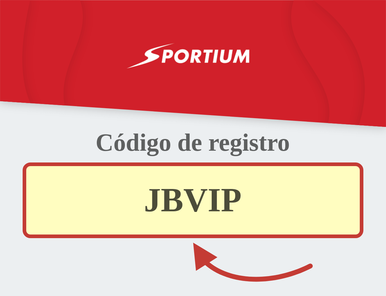 Código de Registro Sportium