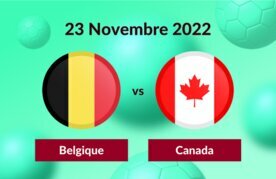 Belgique canada pronostics paris sportifs