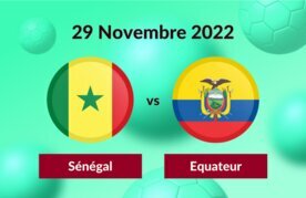 Senegal equateur pronostics paris sportifs