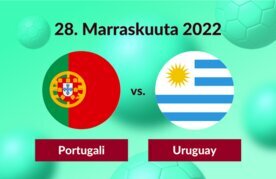 Portugali vs uruguay vedonlyonti