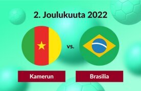 Kamerun vs brasilia vedonlyonti