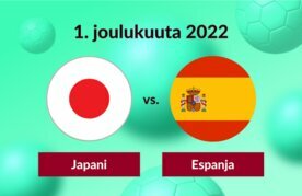 Japani vs espanja vedonlyonti