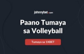 Paano tumaya sa volleyball