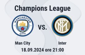 Pronostico vincente inter man city