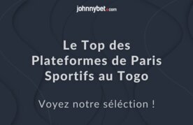 Les meilleurs bookmakers au togo