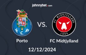 Betting odds pa fc porto vs fc midtjylland