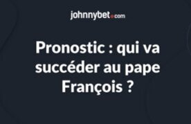 Pronostic qui succede au pape