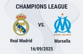 Champions real madrid marsella