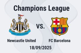 Champions league newcastle vs barcelona