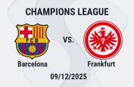 Liga de los campeones barca vs frankfurt