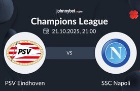 Psv napoli quoteringen