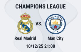 Real madrid vs manchester city pronostico
