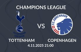 Tottenham vs copenhagen betting