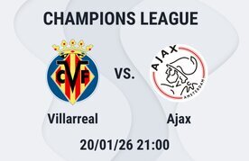 Villarreal vs ajax predicciones
