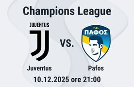 Pronostico scommesse juventus pafos