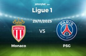 Paris sportifs monaco v psg