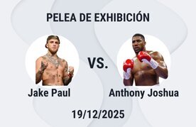 Jake paul vs anthony joshua boxeo exhibicion