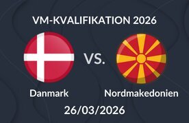 Danmark nordmakedonien odds