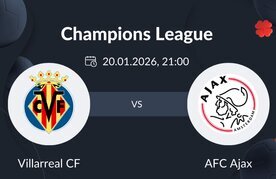 Wedden op villarreal cf ajax amsterdam