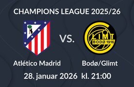 Betting odds atletico madrid bodo glimt