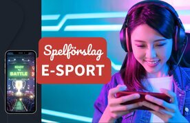 E sport speltips