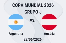Apuestas argentina vs austria copa mundial 2026