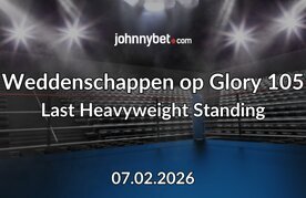 Wedden op glory 105