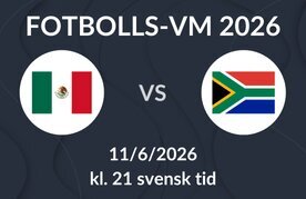 Spel pa mexiko vs sydafrika