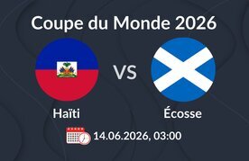 Pronostic du match cdm haiti ecosse