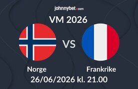 Norge mot frankrike betting odds