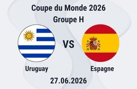 Prediction uruguay vs espagne