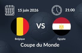 Top prono belgique egypte