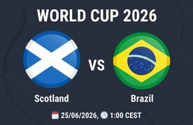 Scotland vs brazil world cup betting odds