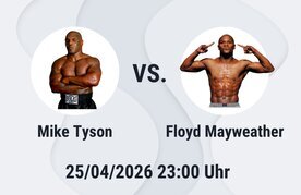 Tyson mayweather wetten