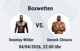 Wilder chisora wetten