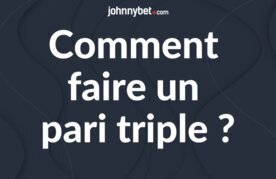Paris sportifs triple