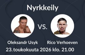 Usyk verhoeven veikkaus