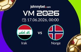 Irak norge veddemal