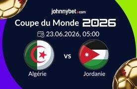 Algerie jordanie pronostic