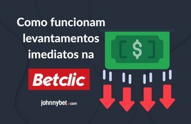 Levantamentos imediatos betclic