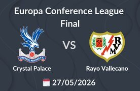 Crystal palace rayo vallecano europa conference league prediction