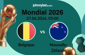 Prevision belgique vs nouvelle zelande