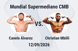 Pelea boxeo canelo vs mbiulli peso supermediano