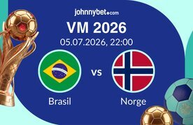 Brasil norge odds og tips