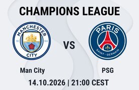 Man city vs psg champions league prediction