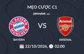 Soi keo dat cuoc c1 bayern vs arsenal