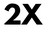 2x