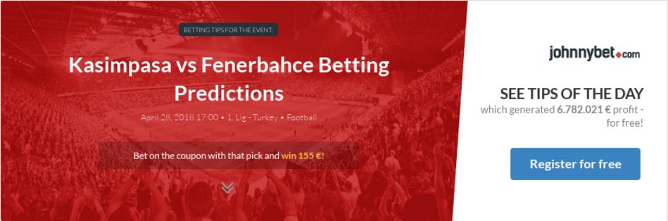 Kasimpasa vs Fenerbahce Betting Predictions, Tips, Odds ...