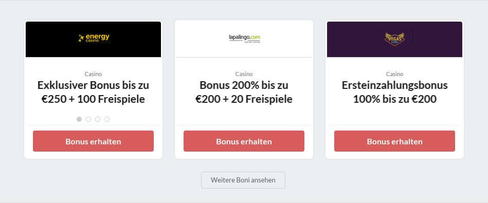 300 casino bonus deutschland