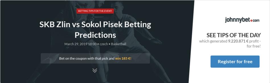 Skb Zlin Vs Sokol Pisek Betting Predictions Tips Odds Previews